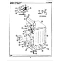 Maytag LDE9701ADL cabinet-rear diagram