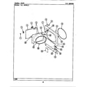 Maytag LDE9701ADL door diagram