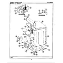 Maytag LDG7480ABL cabinet-rear diagram