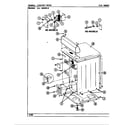 Maytag LDG9900BAL cabinet-rear diagram