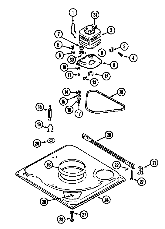 Crosley CW20T6WC base diagram