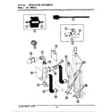 Maytag GDG7500 installation accessories diagram