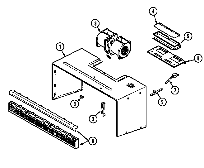 Maytag CME901 motor diagram