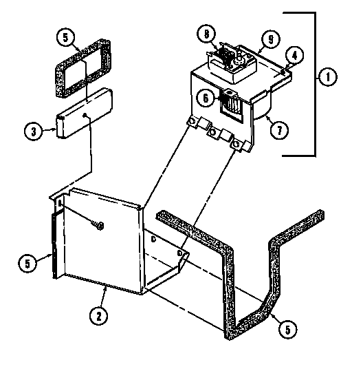Maytag CME8000AAB blower assembly diagram