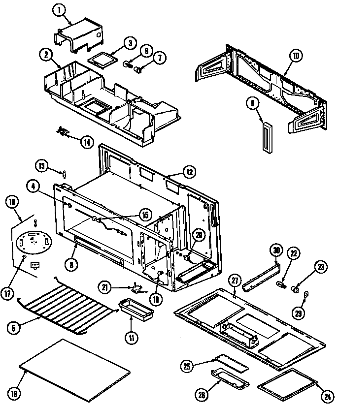 Maytag CME9010BAE base diagram