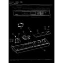 Maytag WU304 control panel (ewu1005 white) (ewu1005) diagram