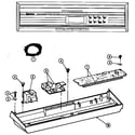 Maytag WU304 control panel (wu1005) (wu1005) diagram