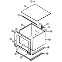 Jenn-Air W2750B-C body diagram