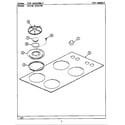 Maytag CSG700 top assembly (csg700) (ecsg700) diagram