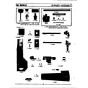Maytag DG306 burner assembly diagram