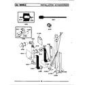 Maytag DG306 installation accessories diagram