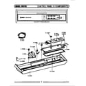 Maytag WU882 control panel & components (wu705) (wu705) diagram