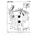 Maytag LA211 cabinet diagram