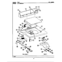 Maytag GA390 top diagram