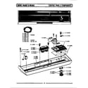Maytag WU490 control panel & components diagram