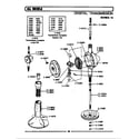 Maytag A883 orbital transmission diagram