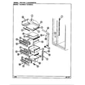 Magic Chef RC244RDV/DS83A shelves & accessories (rc244rda/ds84a) (rc244rda/ds84b) (rc244rdv/ds83a) (rc244rdv/ds83b) diagram
