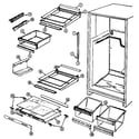 Admiral RTDA198AAB shelves & accessories diagram