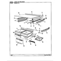 Magic Chef RB21KN-4A/BG71B chest of drawers diagram