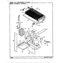 Maytag CNT23W8-BF91B unit compartment & system diagram