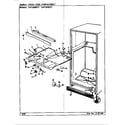 Maytag CNT23W8-BF91B fresh food compartment diagram