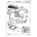 Magic Chef RB15FN-0AA/7C31A unit compartment & system diagram