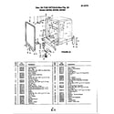 Magic Chef UD458 tub (md458) (md458) diagram