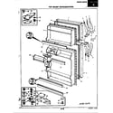 Maytag B15N-2RNTP/4D42A door parts diagram