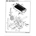 Magic Chef RB19KN-1A/AG51A unit compartment & system diagram