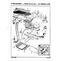 Maytag BDNT22K9-9A55B unit compartment & system diagram
