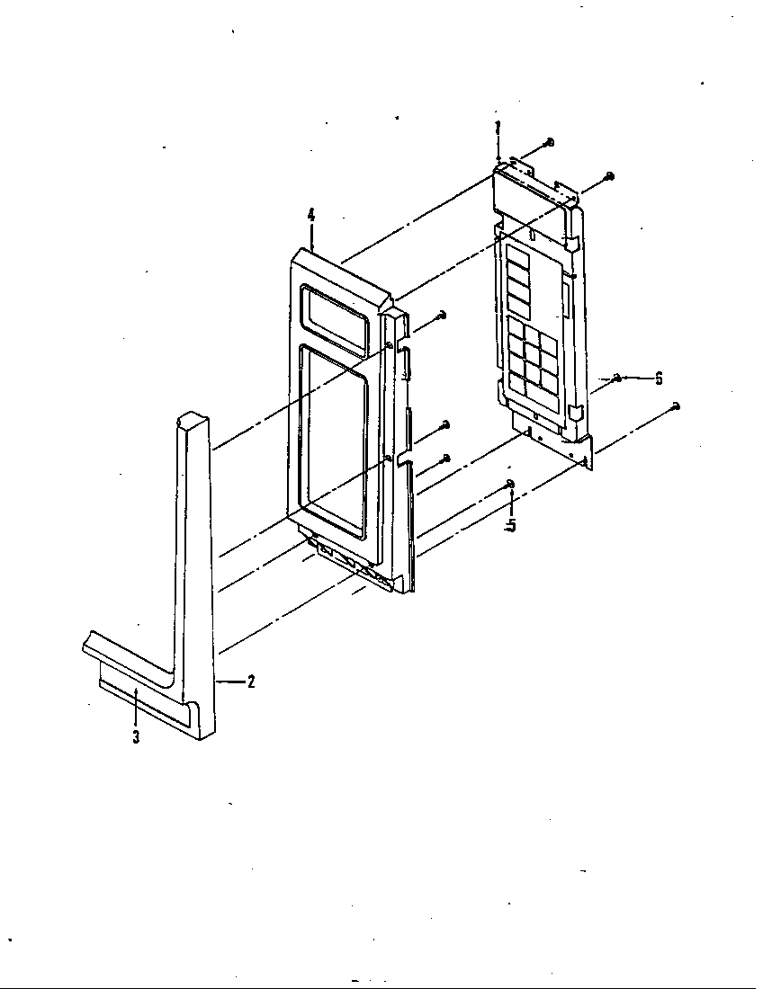 Magic Chef 77E-5EXWW control panel-upper (cm46b-9p) (77e-5cxwm9) (77en-5cxwm9) diagram