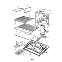 Magic Chef RB17EY-3A/5C44B freezer compartment diagram