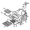 Jenn-Air FCE4041B oven diagram