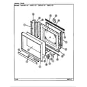 Magic Chef CM47HW-14T door diagram