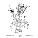 Magic Chef W18DA2 base & drive diagram
