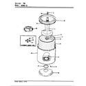 Magic Chef W20HN3S tub (w20ha3s) (w20hn3s) (w20hy3s) diagram