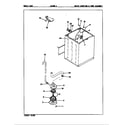 Magic Chef W14HY1 water carry & pump (w14hn-1)(rev. a-b) diagram