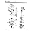 Magic Chef W26HN2K trans. & rel. parts (w26hn2k)(rev. e) diagram