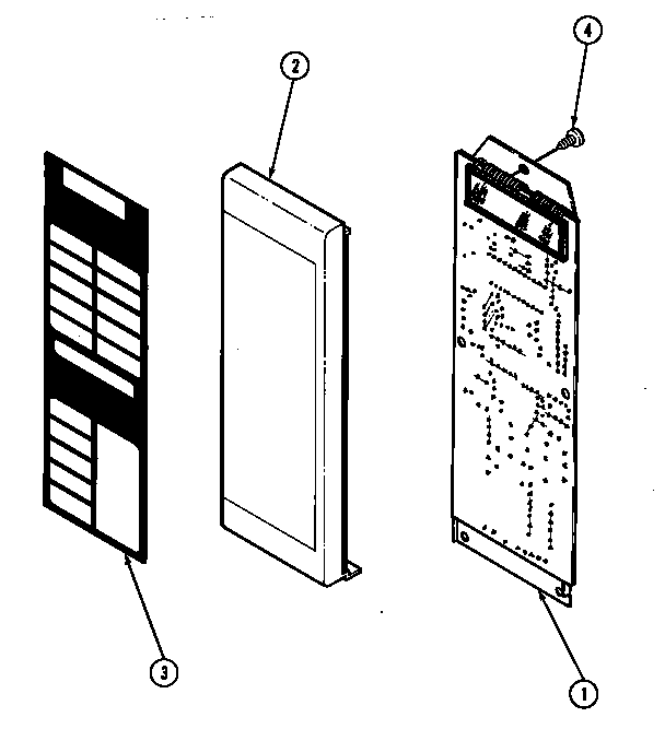 Magic Chef DM85D control panel (m15h-14t m15hw-14t) (m15h-14t) (m15hw-14t) diagram