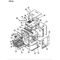 Magic Chef 77FN-5EVWM oven/body diagram
