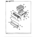 Magic Chef 31MN-3KX access drawer diagram