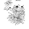 Magic Chef B38HN-5TVW body diagram