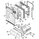 Magic Chef 3100PTA-K door/drawer (3100st) (3100sta-k) (3100stw-k) diagram