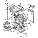 Maytag G3216SRA-M body diagram