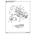 Admiral NT23L9/BA98C optional ice maker kit (nt23l9/ba98b) (nt23l9/ba98c) (nt23l9a/ba99b) (nt23l9a/ba99c) diagram
