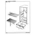 Admiral NT15L4/BA01E shelves & accessories diagram