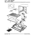 Norge NNT156KH/AC01B freezer compartment diagram