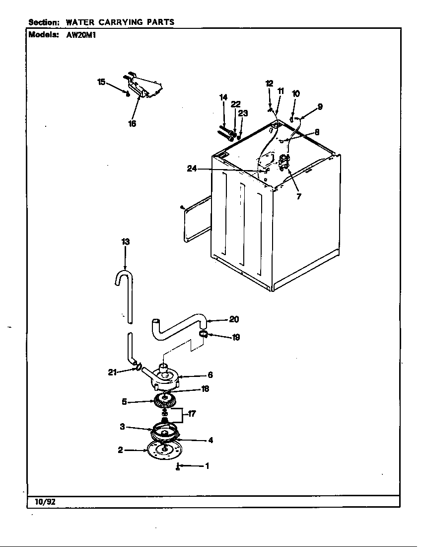 Admiral AW20M1W water carrying (rev. g-l) diagram