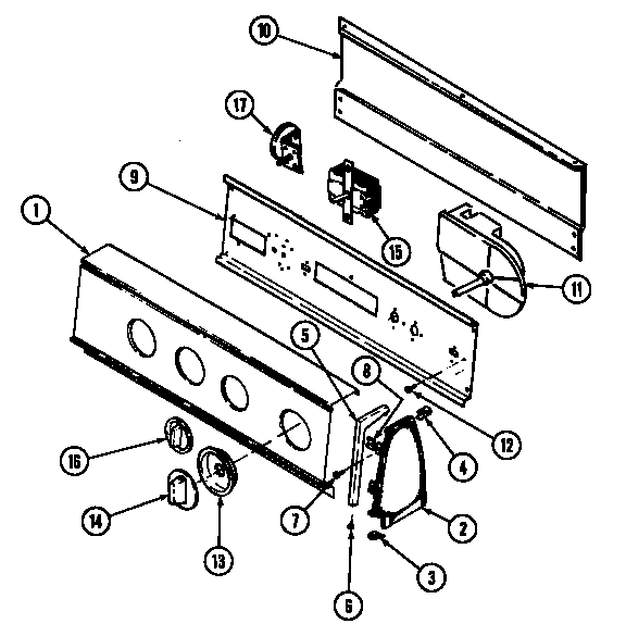 Admiral LATA200AAM control panel (lata200aae) (lata200aae) diagram