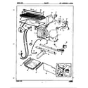 Admiral PINT22F9H/5B71A unit compartment & system diagram